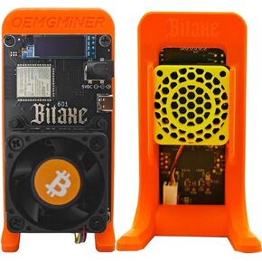 Bitaxe Gamma 601 Pro Dual-Fan Edition | 1.3TH/s (OC 1.5TH/s) Bitcoin Miner | Twin Turbo Cooling | BM1370 ASIC | 18W/TH Efficiency | 2.4G WiFi & Web Management