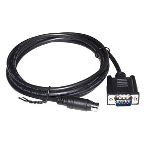 DB9 D-SUB 9PIN Male to MINI DIN 8PIN MD8 Male RS422 Communication Cable(3metres)