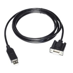 FT232RL USB to D-SUB DB9 9P Female Adapter RS232 Serial Communication Cable for LOCOMARINE NMEA0183 to ETHERNET Converter(1.8m)