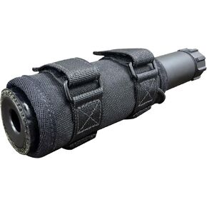 5" Suppressor Cover with Burn Proof Silicone Coated Fiber Sleeve Heat Resistant Suppressors Wrap for Hunting Rifles