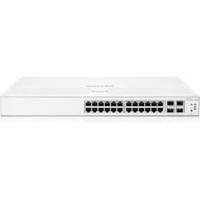 HPE Networking Instant On Switch Series 1930 24-Port Gb Smart-Managed Layer 2+ Ethernet Switch | 24x 1G | 4X SFP+ | UK Cord (JL682A#Acc)