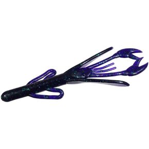 Zoom Brush Craw - 5.5" - 8 Pack Junebug