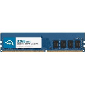 OWC 32GB Replacement for QNAP RAM-32GDR4ECK0-UD-3200 RAM-32GDR4ECT0-UD-3200 32GB DDR4 3200 PC4-25600 CL22 2Rx8 288-pin 1.2V ECC Unbuffered UDIMM Memory RAM Module Upgrade