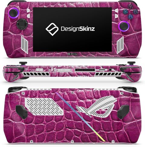 Compatible with Rog Ally - PC Skin Decal Protective Scratch Resistant Vinyl Wrap Gaming Cover - Jagged Colorful Chevron in Kuwait
