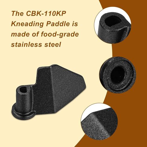 Sxkxm CBK-110KP Kneading Paddle Bread Maker Parts Compatible with Cuisinart Bread Maker Machine Fits Models CBK-110 CBK-110P1 Compact Bread Maker (2 Pack) in Saudi Arabia