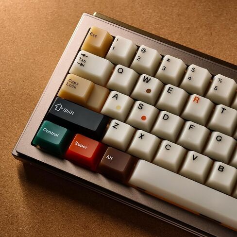 JSJT PC شفافة مفتاح set-7 ألوان خمر مختلطة الضوء على مفاتيح ، 186 مفتاح ملونة مفتاح الكرز مفتاح مناسبة لتبديل الكرز MX مفاتيح مفاتيح مفاتيح المفاتيح in Kuwait