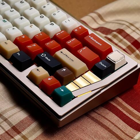 JSJT PC شفافة مفتاح set-7 ألوان خمر مختلطة الضوء على مفاتيح ، 186 مفتاح ملونة مفتاح الكرز مفتاح مناسبة لتبديل الكرز MX مفاتيح مفاتيح مفاتيح المفاتيح in Kuwait