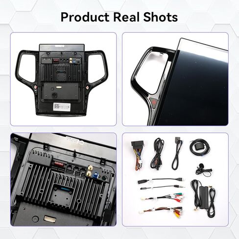 14.4 بوصة 8+128GB شاشة Tesla شاشة Android 13 وحدة راديو CAR لجيب GEEP GRAND Cherokee Multimedia Stereo Wireless Carplay ، GPS Mavigation ، وظائف OEM (سنة 2014-2023 ، أسود) in Kuwait