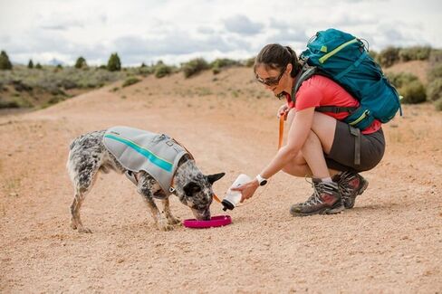 Ruffwear، لعبة Camp Flyer للكلاب، قرص خفيف الوزن ومرن للرمي والجلب، سماق أحمر in Kuwait