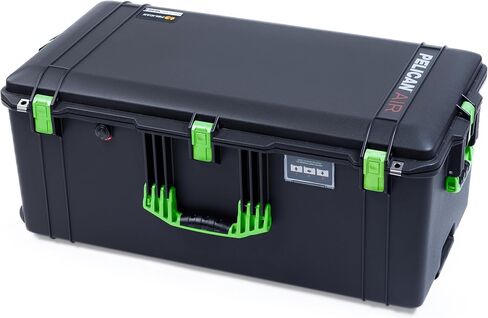 Pelican Air 1646 Case by Colorcase - Black - بحجم كبير مقاومة للماء مع Pick & Pluck Foam ورغوة الغطاء المعقدة - مقاولات وملبس سوداء in Kuwait