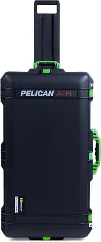 Pelican Air 1646 Case by Colorcase - Black - بحجم كبير مقاومة للماء مع Pick & Pluck Foam ورغوة الغطاء المعقدة - مقاولات وملبس سوداء in Kuwait