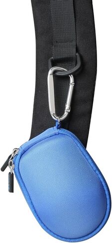 ANLEO HARD TRAVEL CASE لـ Logitech M185 ، M720 TRIATHLON - غطاء واقي مقاوم للصدمات للماوس اللاسلكي | منظم التخزين المحمول (أسود) in Kuwait