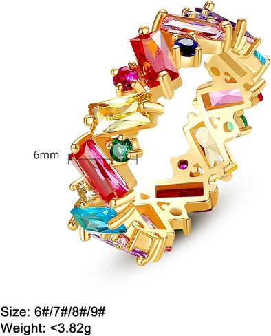 OUXi 18K Gold Plated Adjustable Band Rings with Natural Stones, Classic Open Statement Ring Stacking Turquoise Gold Thumb Finger Ring for Women Girls Her Birthday Valentine's Day Christmas Gifts in Saudi Arabia