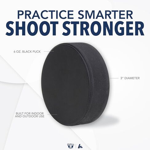 مجموعة Howies Hockey Pucks - 4 كرات هوكي في كل علبة - رسمية 6 أونصة. الحجم والوزن القياسي للعبة والتمرين. رائعة للاستخدام في البركة أو حلبة التزلج. أقراص / وسادات مطاطية متينة متعددة الاستخدام متضمنة in Kuwait