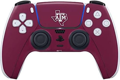 Skinit Skinit Gaming Gaming Skin متوافق مع وحدة التحكم PS5 - تصميم Aggies جامعة Texas A&M المرخصة رسميًا in Saudi Arabia