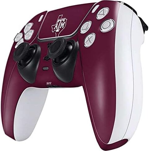 Skinit Skinit Gaming Gaming Skin متوافق مع وحدة التحكم PS5 - تصميم Aggies جامعة Texas A&M المرخصة رسميًا in Saudi Arabia
