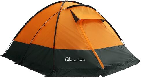 Moon Lence 4 Person Tent Waterproof PU2000mm Camping Tent Lightweight Family Camping Tent Double Layer Easy Set Up, Tent for Camping Hiking Picnic Travelling in Saudi Arabia