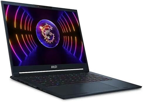 MSI 2025 Stealth 14Studio 14" WUXGA IPS Laptop 10-Core Intel Core i7-13620H NVIDIA GeForce RTX 4060 16GB DDR5 2TB SSD Thunderbolt 4 USB-C WiFi AX BT Webcam HDMI2.1 RGB Backlit KB Windows 11 Pro in Saudi Arabia