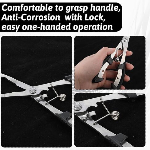 8.26 بوصة الصيد كماشة الصيد المياه المالحة ، ومزيل خطاف الصيد ، والأسماك الفولاذ المقاوم للصدأ مع الحبل وحقيبة التخزين للمياه المالحة in Kuwait