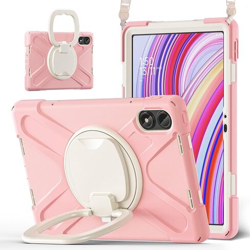 Tablet Protection Case Compatible with Xiaomi Redmi Pad Pro 12.1"/Poco Pad 12.1", Rugged TPU Shockproof Case Compatible with Kids, Multi-Function Handle Holder Rotating 3 in Saudi Arabia