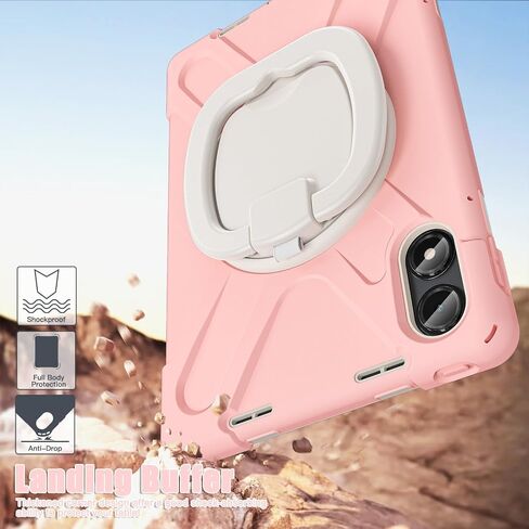 Tablet Protection Case Compatible with Xiaomi Redmi Pad Pro 12.1"/Poco Pad 12.1", Rugged TPU Shockproof Case Compatible with Kids, Multi-Function Handle Holder Rotating 3 in Saudi Arabia