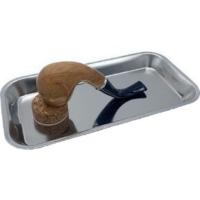 Stainless Steel Pipe Cork Knocker Ashtray Outdoor and Indoors Ash Tray