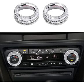for Mazda One-Touch Start Button Bling Caps Decals Mazda Bling Accessories Compatible with Mazda 3/Mazda 6/CX-3 CX-5 CX-9 MX-5 (one-Button Start) in Kuwait