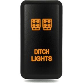 Ditch Light Switch for 4th gen 4Runner Toyota Push Button LED Amber 38mm in Saudi Arabia