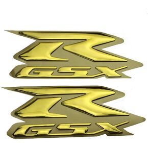PRO-KODASKIN Motorcycle 3D Raise GSXR Stickers Emblem Decal for Suzuki GSXR1000 GSXR750 GSXR600 (Blue)
