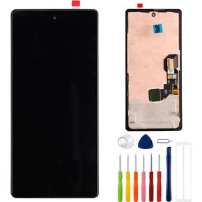 LCD Digital Display Compatible with Google Pixel 6 GB7N6 G9S9B16 6.4" LCD Display Touch Screen Assembly (Support Fingerprint)+Tools