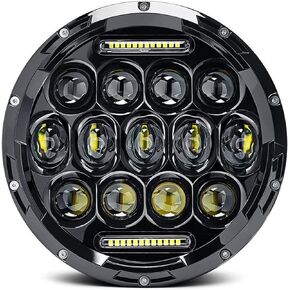 7 Inch Headlight Fit For Street Glide H4 Round Sealed Beam DOT SAE Approved Motorcycle Led headlight