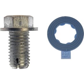 Dorman 65213 Oil Drain Plug Oversize M12-1.75 S.O., Head Size 15Mm
