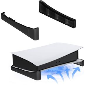 Wigearss PS5 Horizontal Stand, Base Support for PS5 Disc and Digital Console Edition (NOT for PS5 Slim)