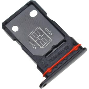 Dual SIM Card Tray for OnePlus 9 Pro LE2121 SIM Card Holder for LE2121 SIM Card Slot Replacement for LE2125 LE2123 Stellar Black