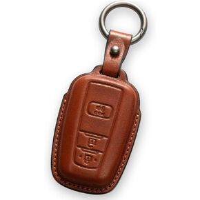 Toyota Key Fob Cover Leather Toyota 4runner keychain holder car key case 3 buttons