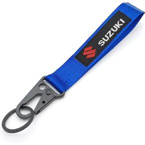1pcs Embroidered Keychain Tag Key Ring for Suzuki GSXR Car Auto Accessories Motorcycles Bike Key Chain Accessories Blue