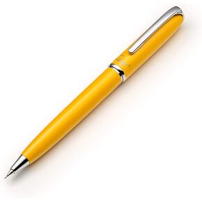 ZenZoi Yellow Ballpoint Pen – Refillable, Luxury Pen for Women, Men. Smooth Writing Premium Schmidt Ink Refills. Fancy, High End Pen Gift Set. Retractable, Professional, Journaling pen