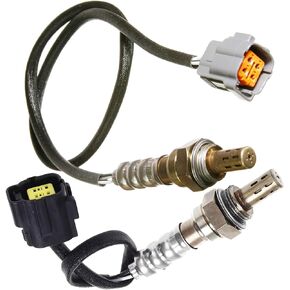 Upper + Under O2 Sensors 234-4721 234-4752 Replacement for Mazda 2001 2002 2003 Protege, 2002 2003 Protege 5 2L Upstream and Downstream Oxygen Sensor