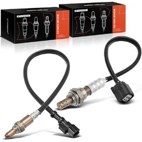 A-Premium O2 Oxygen Sensor Compatible with Honda Accord 2008-2012 2.4L & Acura TSX 2009-2013 2.4L, Upstream and Downstream, 2-PC Set, Replace # 36532R40A01, 36532-R40-A01