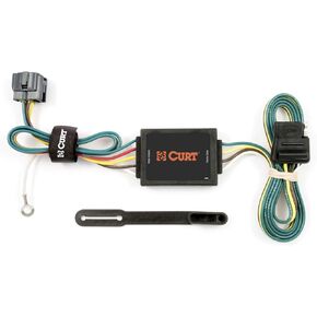 CURT 55529 Vehicle-Side Custom 4-Pin Trailer Wiring Harness, Fits Select Kia Sportage,Black