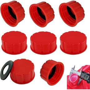 Gas Can Caps,Gas Can Cap Replacement 5 Gallon(Pack of 2) with Coarse Thread Style,Fits Racing Fuel and Gasoline Can,Prevent Fuel Leakage