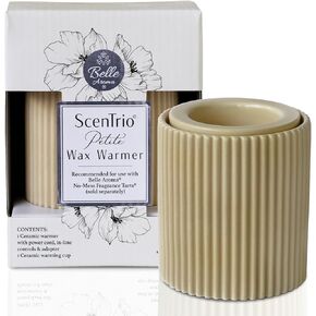 ScenTrio - Electric Wax Warmer for Scented Wax, Essential Oils & Fragrance Tarts with Timer - Perfect for Home, Office & Studio Apartments - Blue Gourd