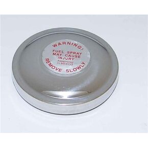 Omix-Ada | 17726.02 | Gas Cap, Non-Vented, Zinc | OE Reference: 908593 | Fits 1945-1971 Willys / Jeep