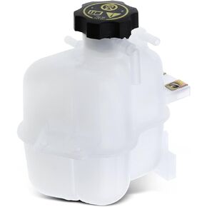 A-Premium Engine Coolant Overflow Recovery Reservoir Tank [w/Cap] Compatible with Chevrolet Beat 2018-2019, Spark 2011-2015, Spark Classic 2017-2017, 1.2L, Replace # 95352004