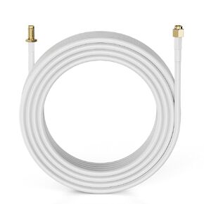 Coaxial Cable RG58 Low Loss Weatherproof Extension Cable for Cell Phone Signal Booster WiFi Router 2G 3G 4G LTE Antenna SMA Male to N Male 5m(16.4ft)