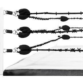 Black Barbed Wire War Ring Ropes for Wrestling Action Figure Rings