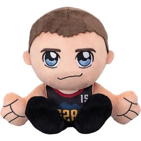 Bleacher Creatures Denver Nuggets Nikola Jokic 8" NBA Kuricha Sitting Plush - Soft Chibi Inspired NBA Superstar