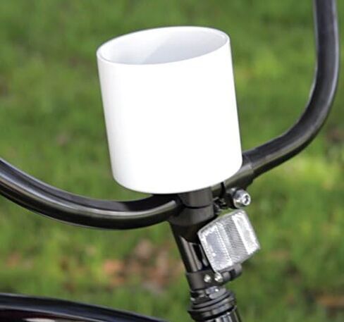 Deluxe Bike Bottle Holder – Universal, Stainless Steel Bike Cup Holder for Handlebars – For Vertical or Angled Bars & Drinks up to 48 Oz. – Stroller, Cruiser, & Ebike Accessories in Saudi Arabia