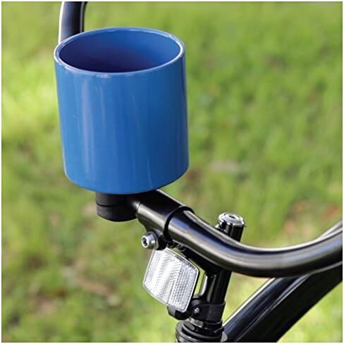 Deluxe Bike Bottle Holder – Universal, Stainless Steel Bike Cup Holder for Handlebars – For Vertical or Angled Bars & Drinks up to 48 Oz. – Stroller, Cruiser, & Ebike Accessories in Saudi Arabia