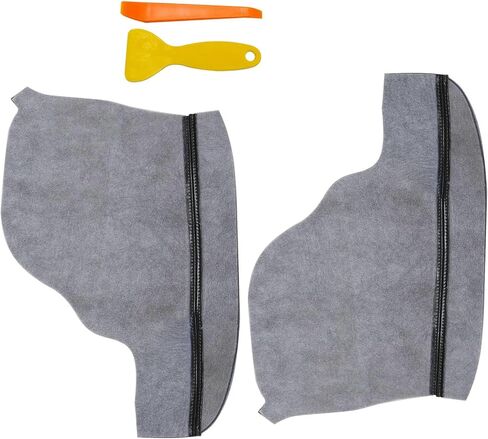 2pcs Door Panel Armrest Replacement Cover Black Leather Compatible with Honda Odyssey 2011 2012 2013 2014 2015 2016 2017 in Kuwait
